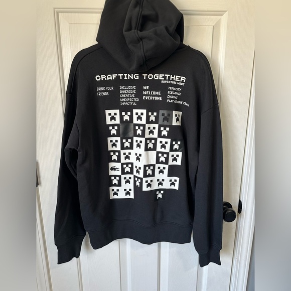 NWT Lacoste Minecraft Hoodie. Size Small. - Picture 4 of 11